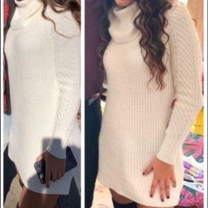 White Sweater Dress